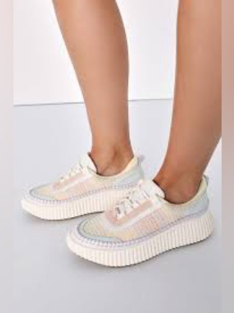Dolce Vita Dolen Platform Sneakers size 7.5